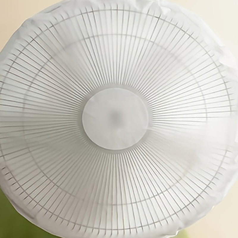 Universal PE Fan Dust Cover - Oson o'rnatish, Uy va Ofis uchun barcha mavsumlarga mos himoya, Elektr ventilyatorlari bilan mos keladi