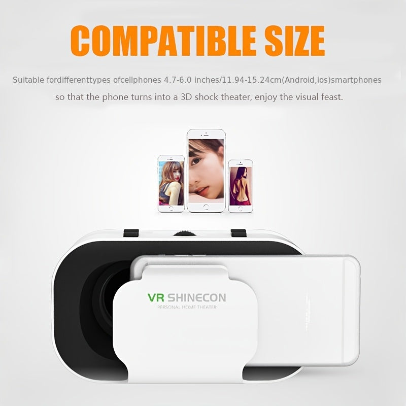Immersion VR Goggles for Smartphones Battery-Free ABS Material Model G05A