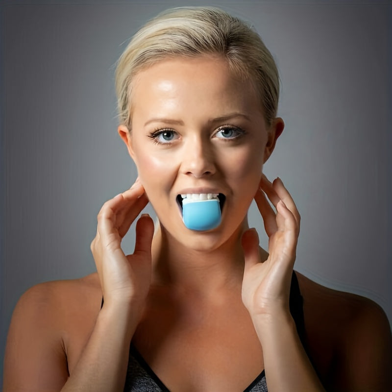 Silica Gel Face Stress Ball Jawline Trainer Home Fitness Equipment