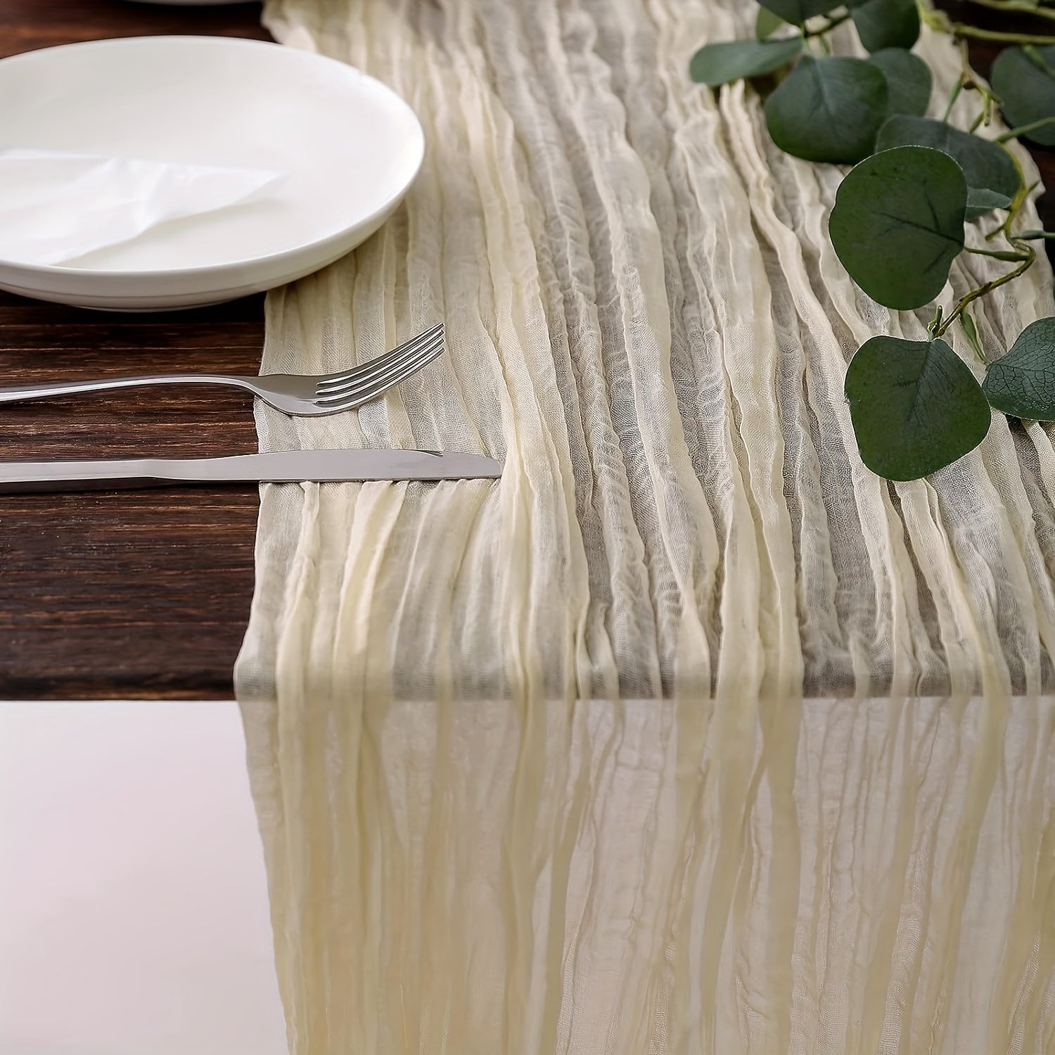 Полиэстеровая дорожка для стола для свадеб и вечеринок, романтический дизайн, 72 дюйма