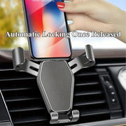 Avtomobil telefon uchun tutqich ABS titrashni kamaytiruvchi ventilatsiya o'rnatish uchun ko'p smartfonlar