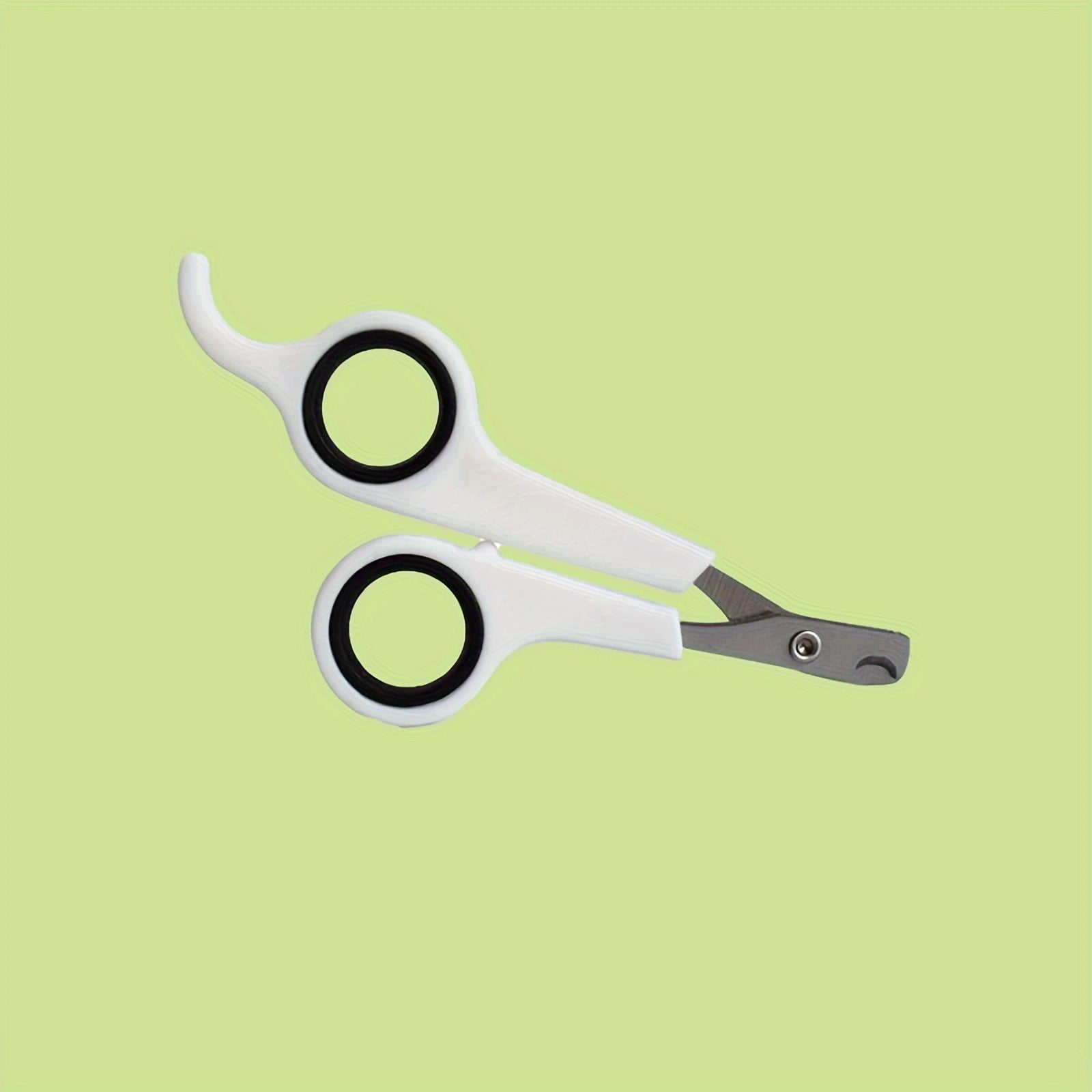 Kichik uy hayvonlari uchun qulay tutqichli zanglamas po'latdan yasalgan tirnoq kesgichlar.