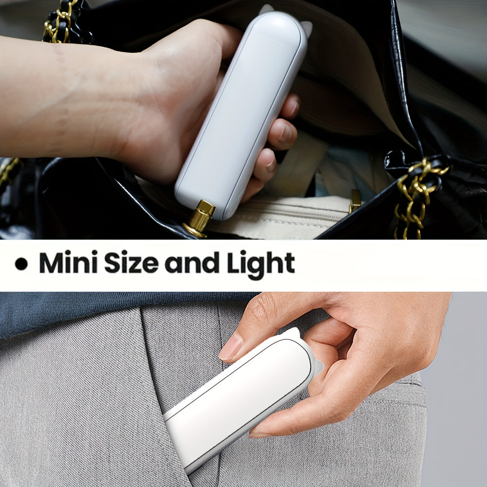 Foldable USB Rechargeable Handheld Fan for Girls Travel Outdoor Use