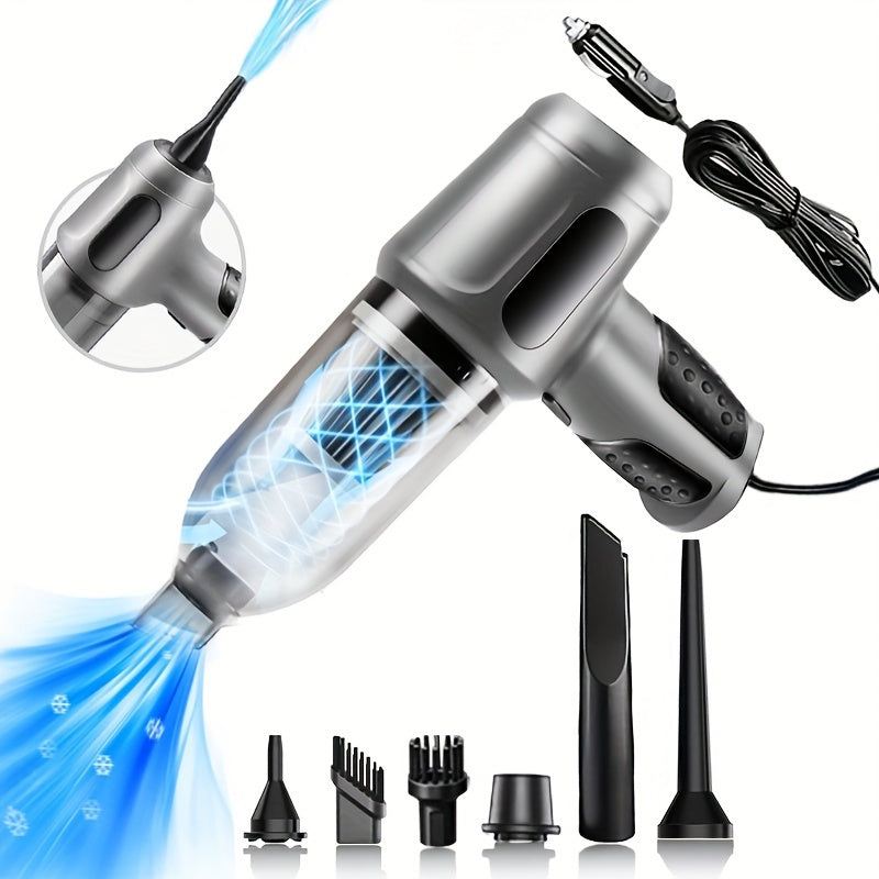 Car Vacuum Cleaner Portable 12V Wet And Dry High Power Mini Compact