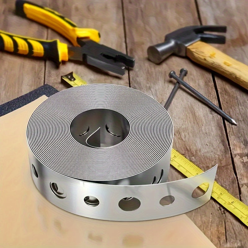 Гальванизированная железная катушка, металлическая труба, поддержка, подвесная полоса, 3 м x 17,5 мм, отверстие