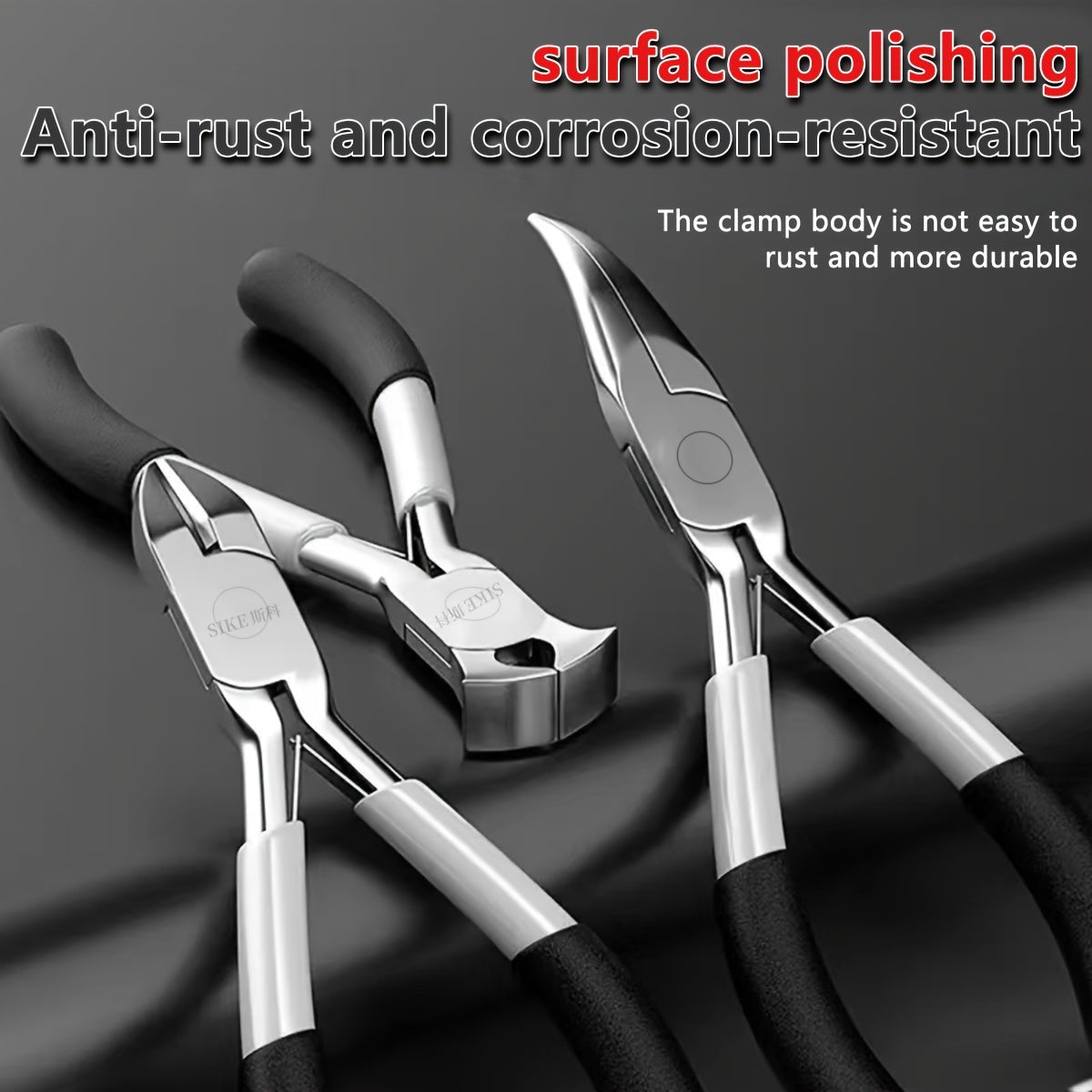 8 dona kichik qisqichlar to'plami Nikel-Temir Hunarmandchilik Ko'p maqsadli Qo'l asboblari