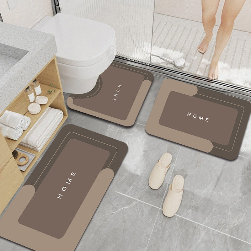 3-Donali yopishmaydigan diatomit hammom mato to'plami 1000gsm polyester to'rtburchak