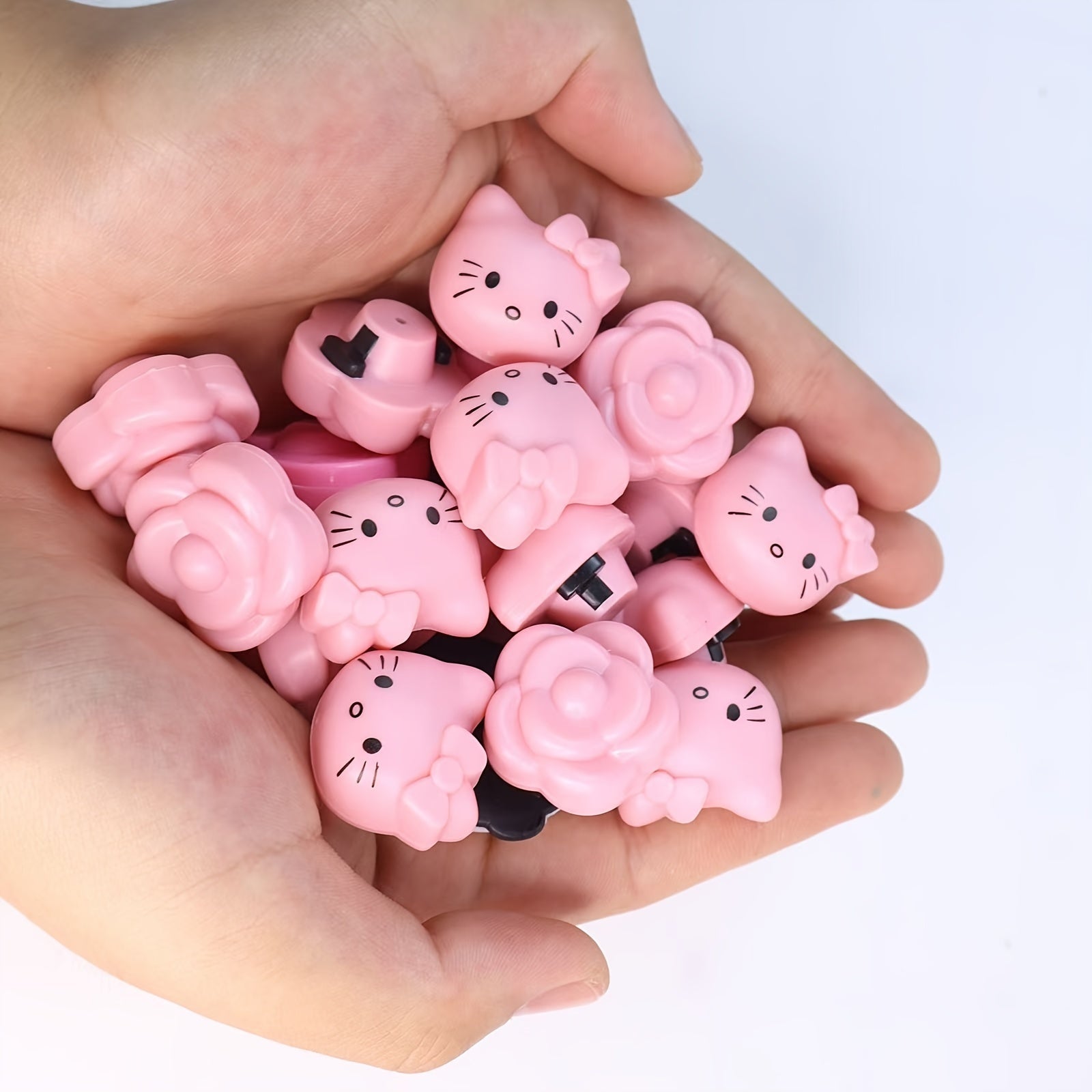 Set of 8 or 12 Sanrio Quilt Grippers Bed Sheet Fasteners Non-Slip Reusable Safety Clips