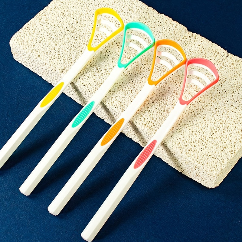 Kattalar uchun ikki tomonlama silikon tilni tozalash uchun C-shaklidagi dizaynga ega