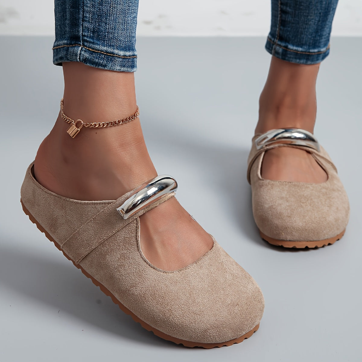 Women's Casual Canvas Slip-On Shoes Autumn Spring Oversized Comfortable