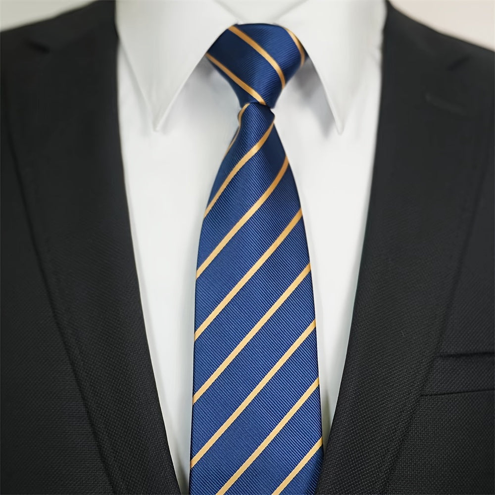 Men's Wedding Tie Zipper Design Business Formal Accessory