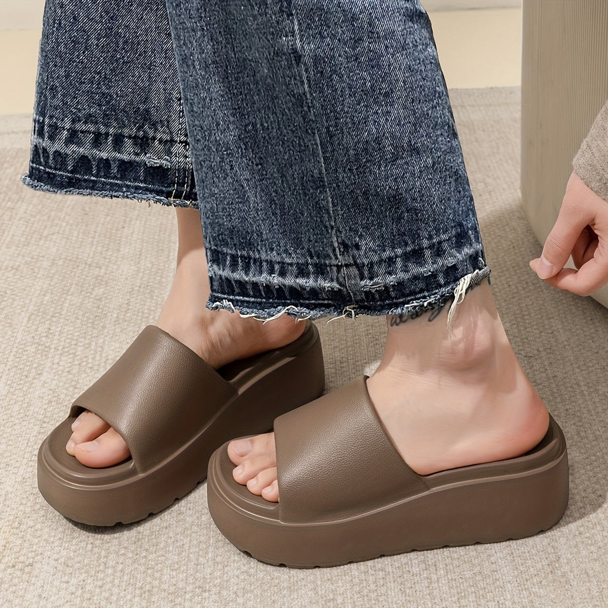 Women EVA Slip-On Sandals All-Season Casual Comfortable Footwear