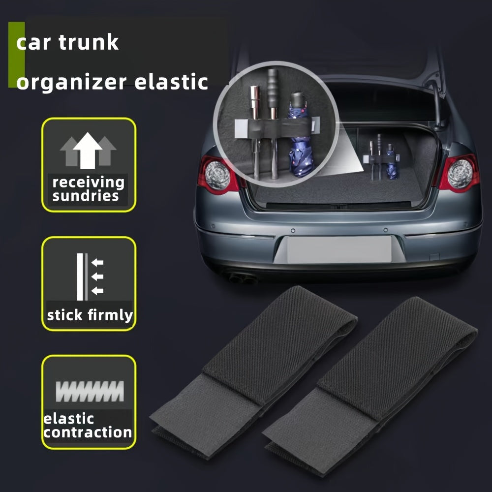 Universal Car Trunk Organizer Strap Adjustable Nylon Cargo Binding Belt