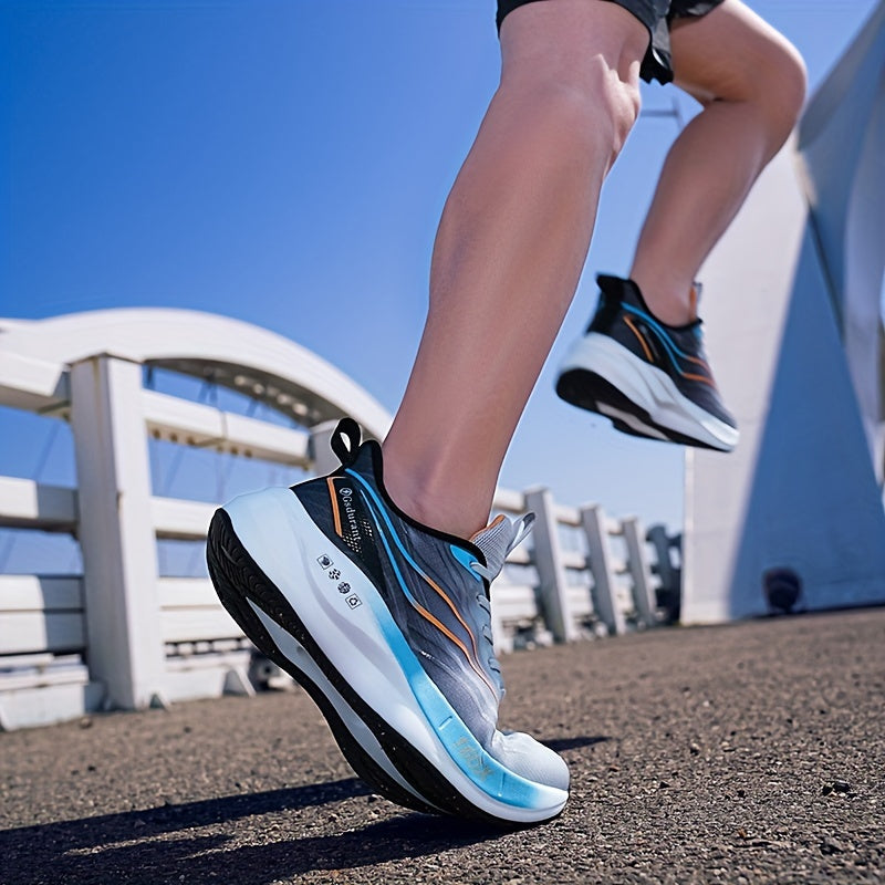 Men's Breathable Running Shoes Non-Slip Sole Athletic Sneakers for Jogging Outdoor