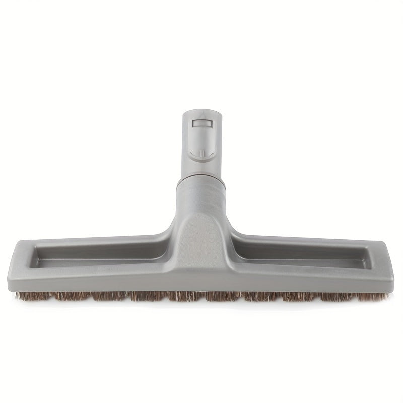 Vacuum Attachment with Horsehair Bristles for Soft Floor Dust Cleaning