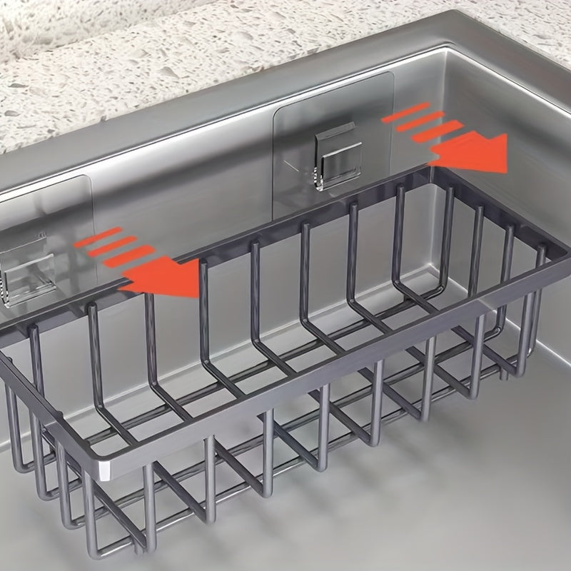 Wall Mounted Adhesive Storage Boxes for Kitchen Bathroom Organization