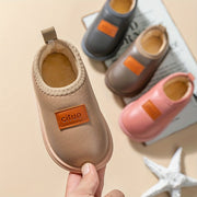 Boy's Winter Indoor Slippers Fuzzy Lining Non-Slip Comfortable Warm