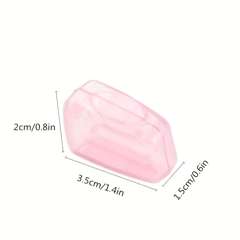 10Pcs Toothbrush Head Covers Portable Toothbrush Protectors Travel Cases