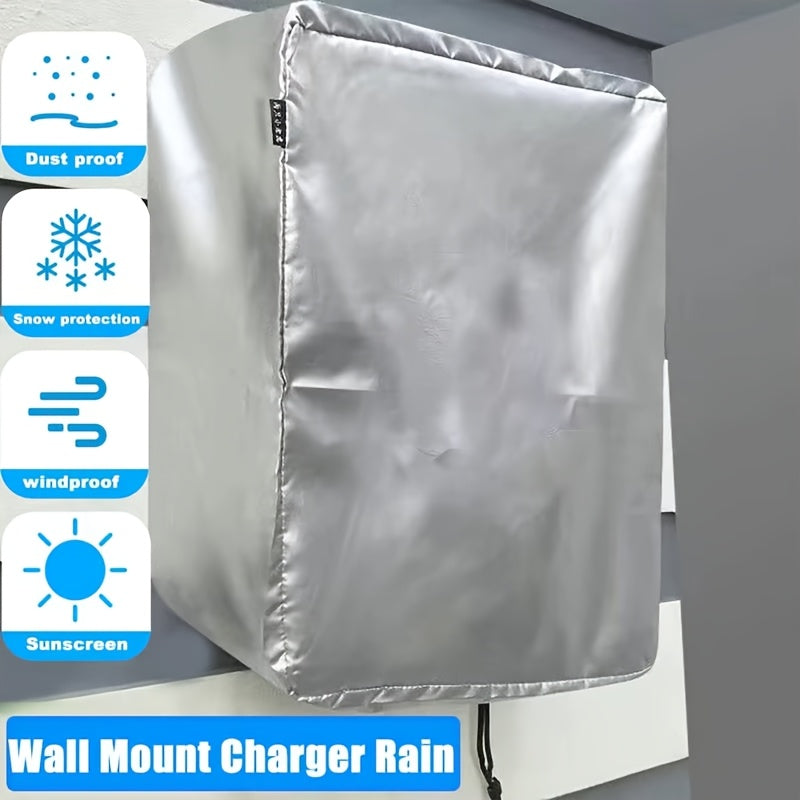 Outdoor Waterproof Wall-Mounted EV Charging Station Cover Polyester Dustproof Protector
