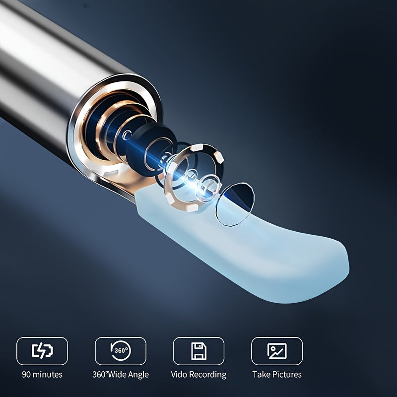 8 ta quloq qoshiqchalari quloq sızishini olib tashlash to'plami, qayta tiklanadigan USB zaryadlash, xavfsiz uy sharoitida foydalanish