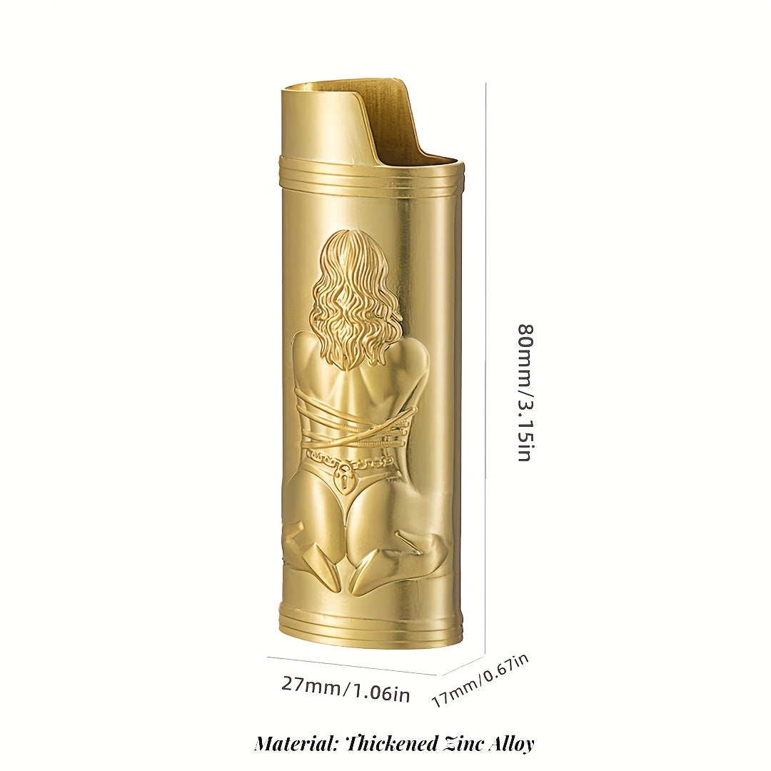 Ayollar uchun metall olovchi qutisi 3D bosilgan himoya qopqog'i BIC J6 uchun