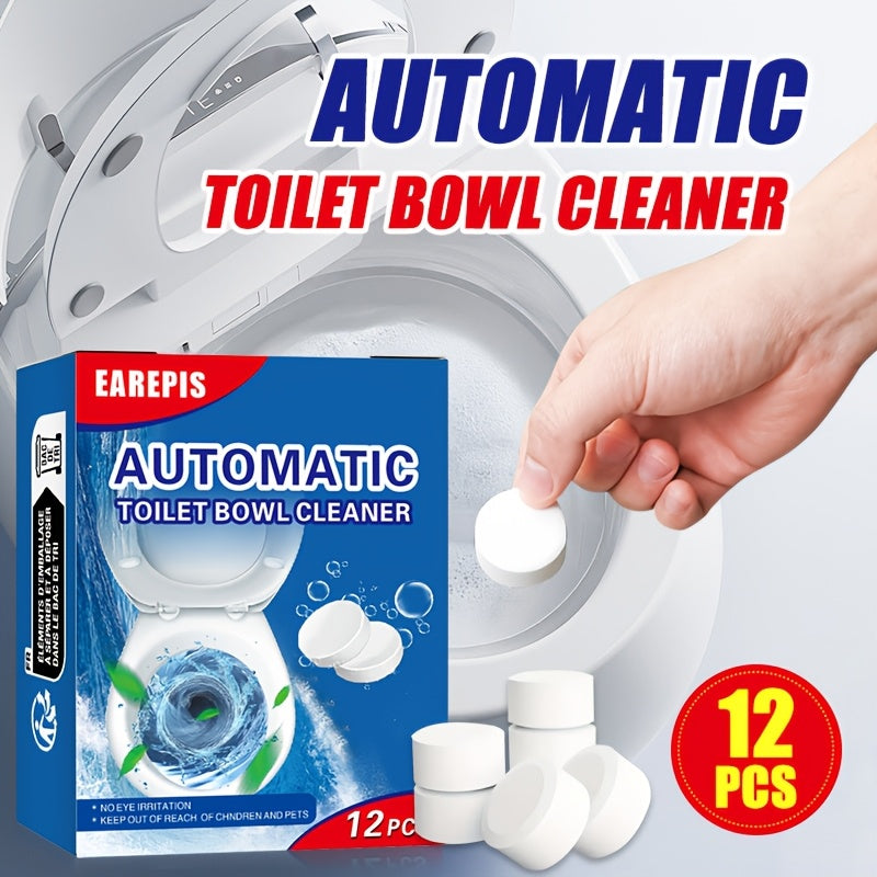 Автоматические таблетки для очистки унитаза от запахов и накипи