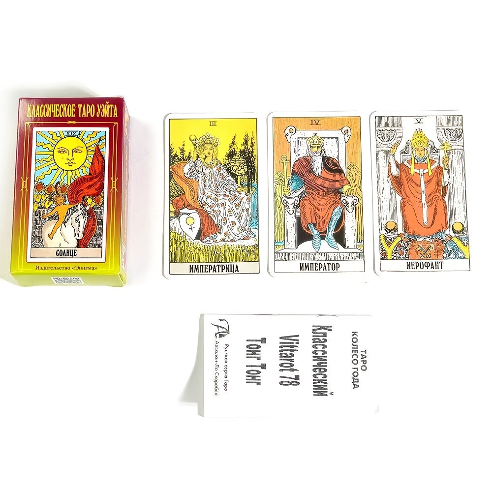 Large Tarot Cards for Beginners and Advanced Strategy Players Standard Edition