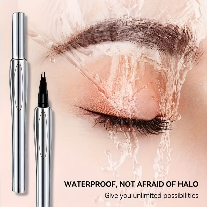 Set de lápices para cejas para mujer, a prueba de agua y de larga duración, 3 colores