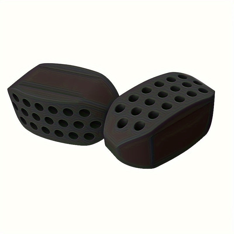 Набор силиконовых тренажеров для челюсти для мужчин и женщин, тренажер для мышц лица, уменьшение двойного подбородка