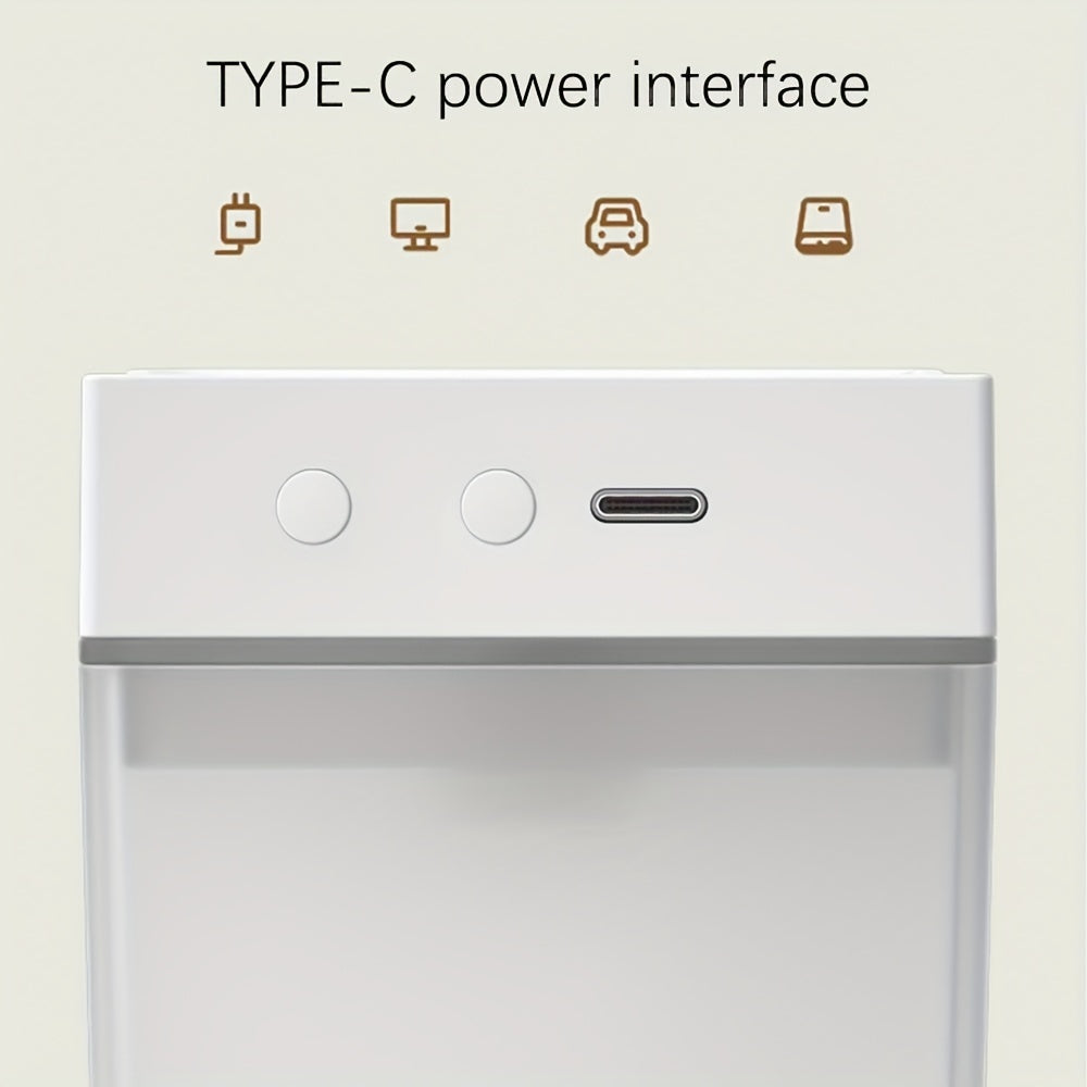 Ultrasonic Mini Aromatherapy Diffuser with LED Night Light USB Powered for Bedroom or Tabletop