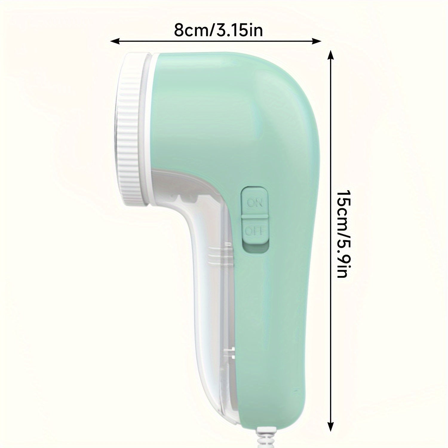 Electric Lint Remover with Stainless Steel Blades for Clothes and Fabrics