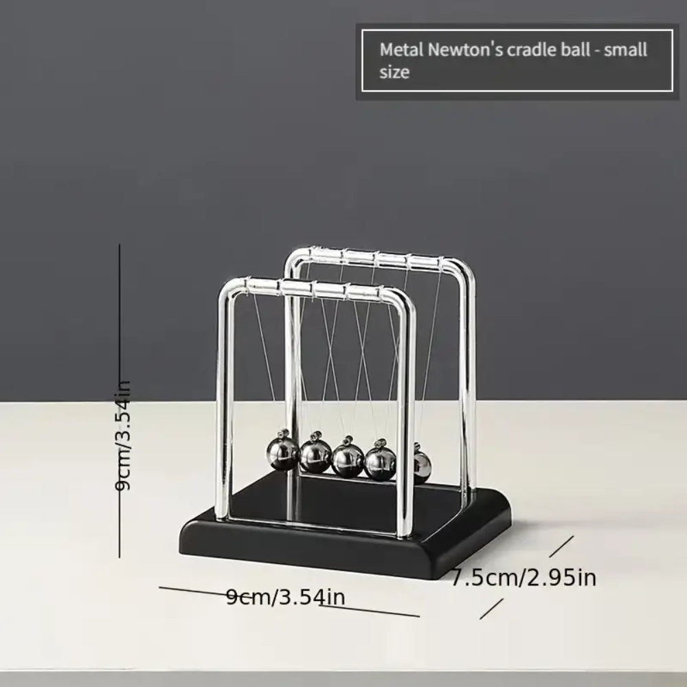Decorative Plastic Newton's Cradle Ball Set for Weddings Offices and Homes