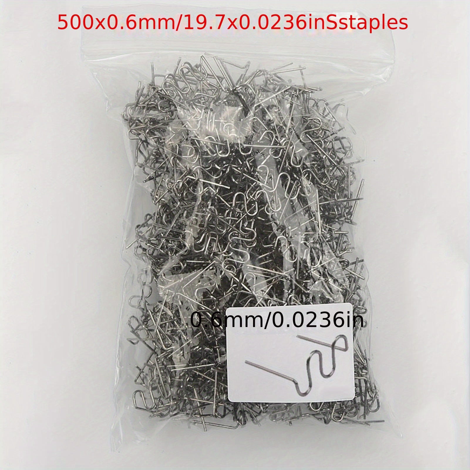 500pcs Tungsten Steel Hot Melt Nails for Automotive Repair, Rust-Resistant