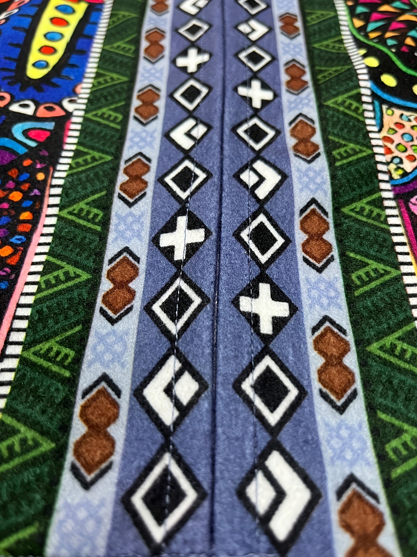 Женская повседневная жакет из полиэстера с принтом по всему изделию для полных