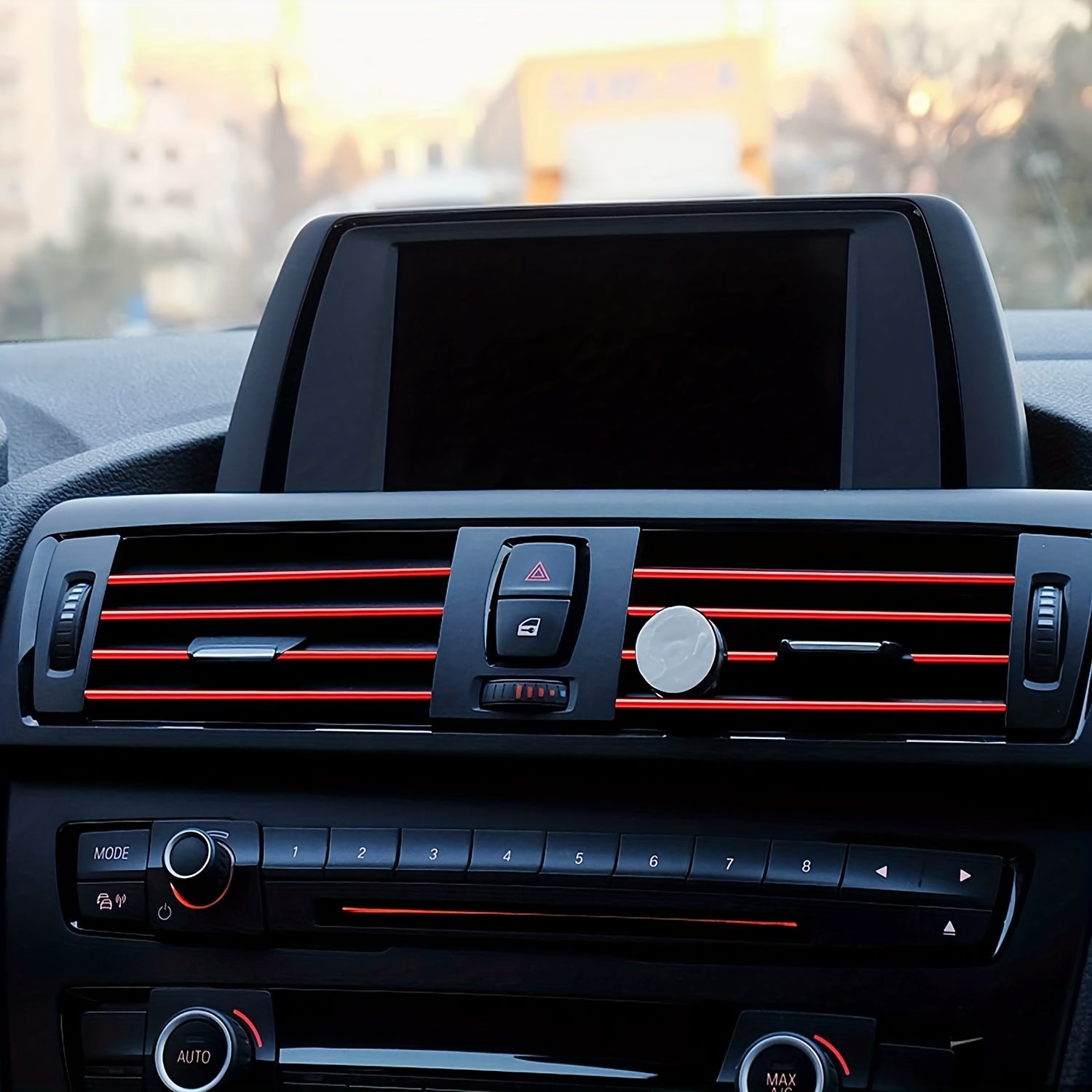 Universal Car Interior Air Conditioning Outlet Decorative Soft Strip