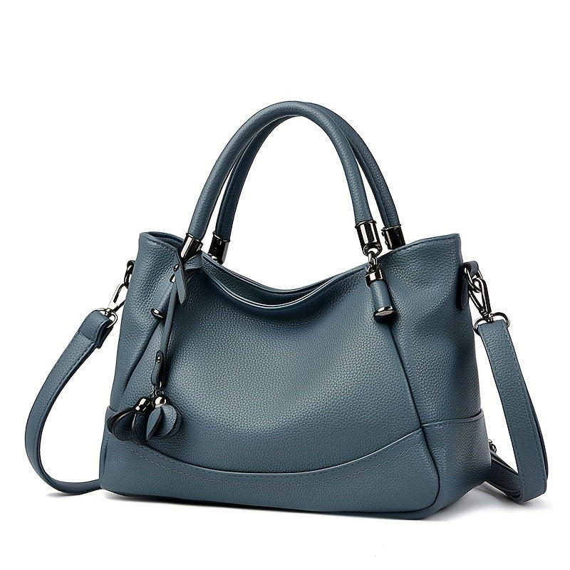 Стильная стеганая сумка для женщин с регулируемым ремнем, застежкой на молнии, полиэстеровой подкладкой, отделкой краев и дизайном на одно плечо.