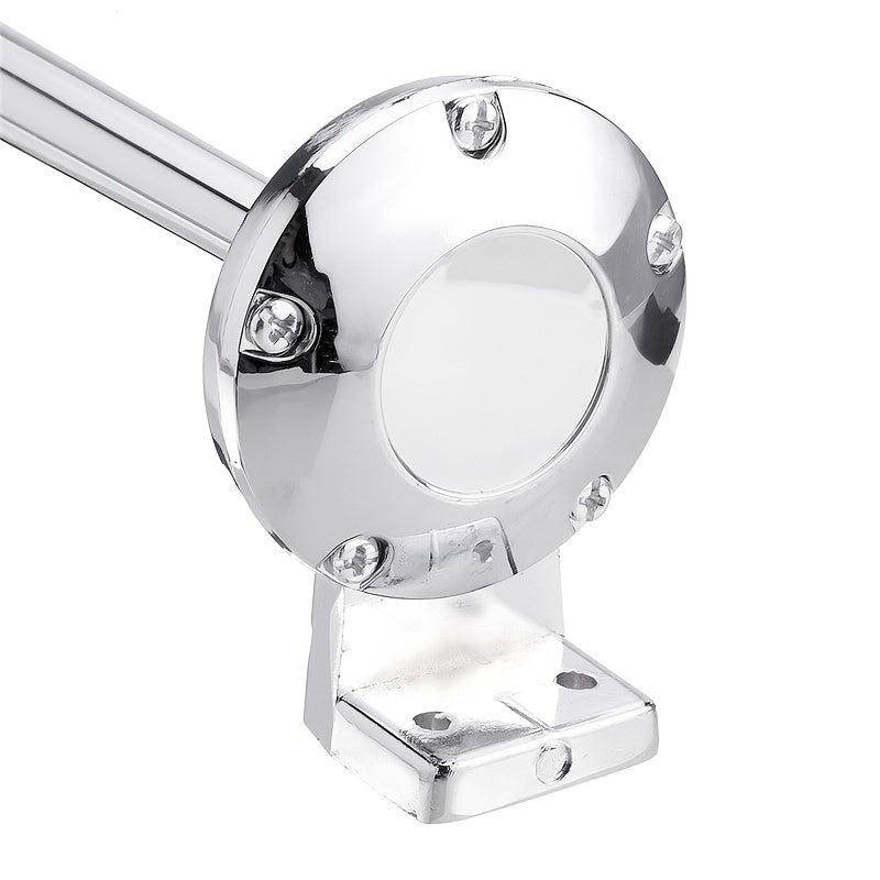 12V 120dB Air Horn Kit Chrome Finish for Trucks Cars Boats Durable