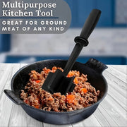 Durable ABS Handheld Meat Chopper and Spatula for Cooking and Mixing