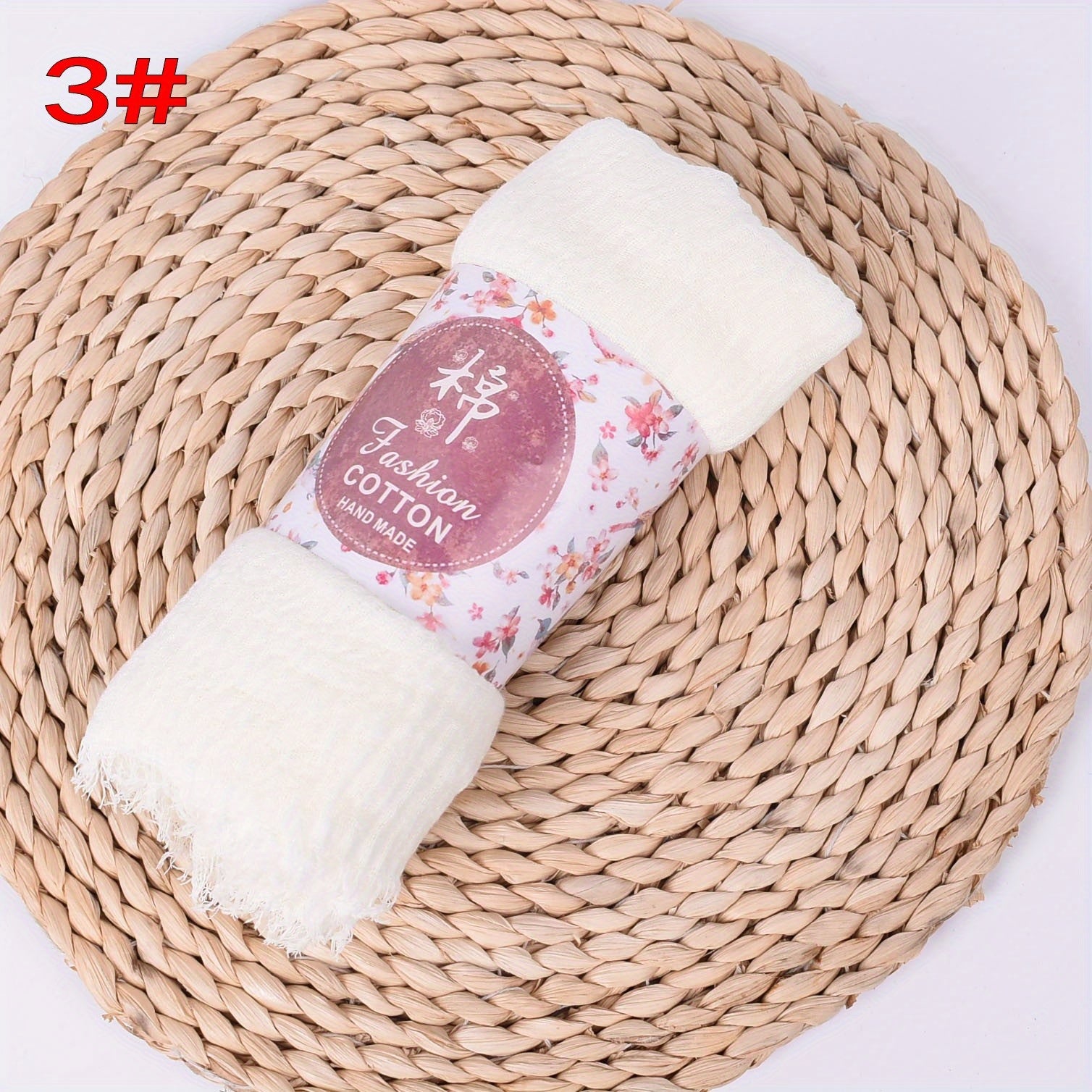 Women's Large Breathable Sun Protection Headscarf Solid Color Lightweight Wrinkle Scarf