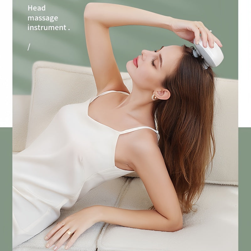 Rechargeable USB Massager with 8 Tentacles for Full-Body Deep Relaxation