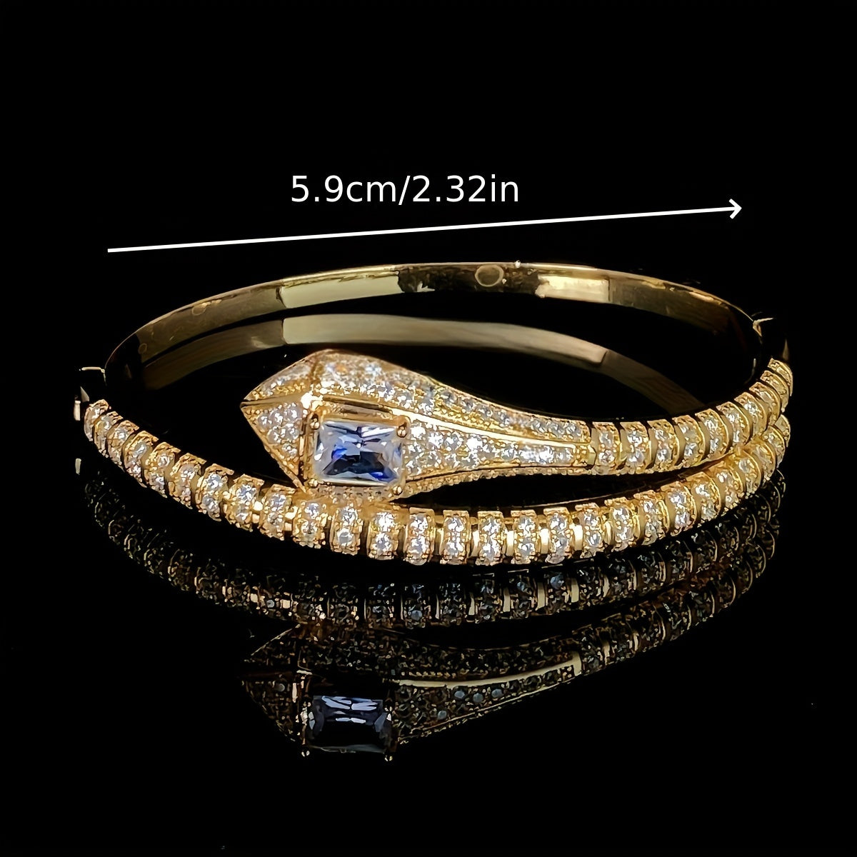 Women's Silver Bracelet with Zirconia Stones for Trendy Events