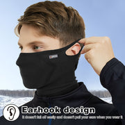 Knitted Face Mask Windproof Breathable for Cycling Running Skiing Men Women