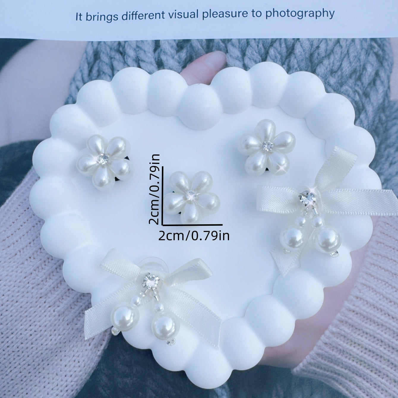 Kids Girls Bow Flower Shoe Decorations Detachable Accessories 16pcs