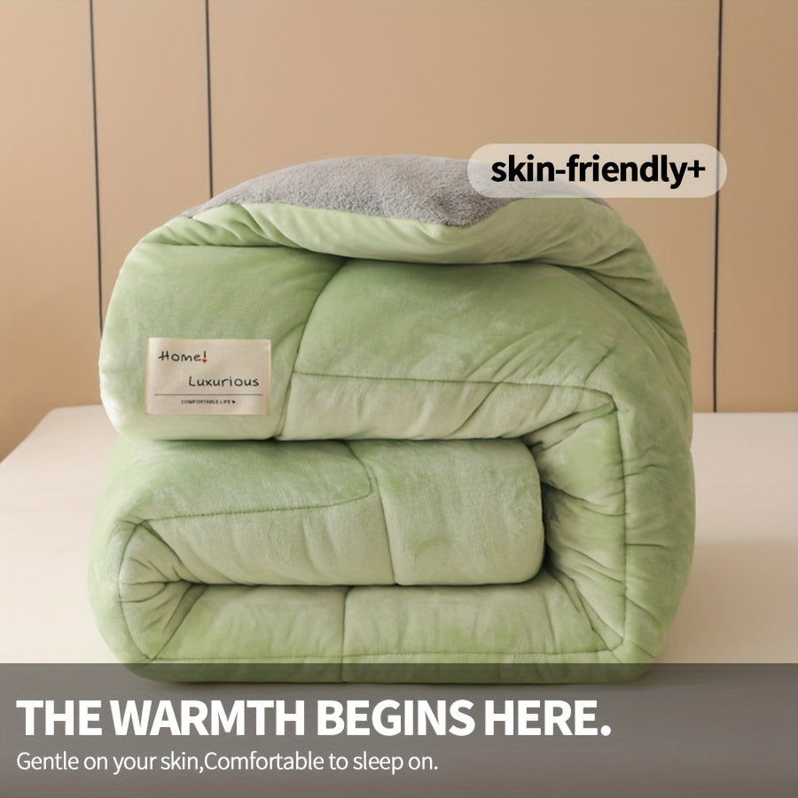 Double-Sided Velvet Bedding Thick Milk Velvet Warm for Winter Single or Double Bed