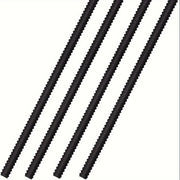 4 ta silikon pechka panjarasi himoyachilari to'plami, 14 dyuym issiqlikka chidamli quvurlar mikroto'lqinli pech va pech uchun - Qora, Kulrang va Qizil ranglarda mavjud