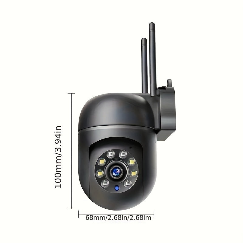 1080P HD WiFi Security Camera with Pan-Tilt 355° Two-Way Audio Night Vision Remote Monitoring