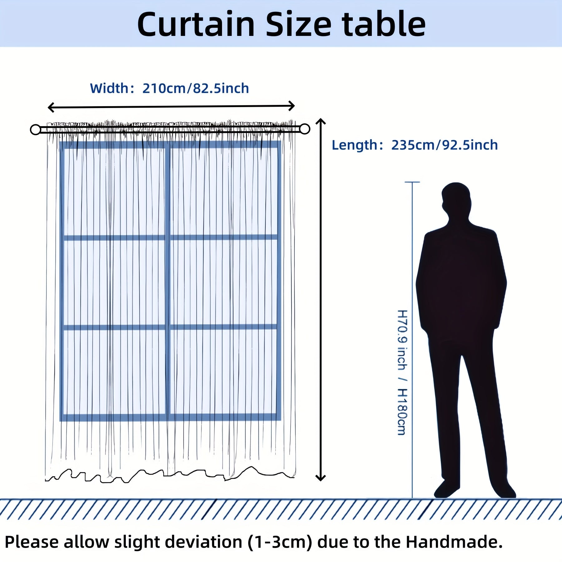 White Sheer Voile Curtain with Rod Pocket for Living Room Bedroom Office