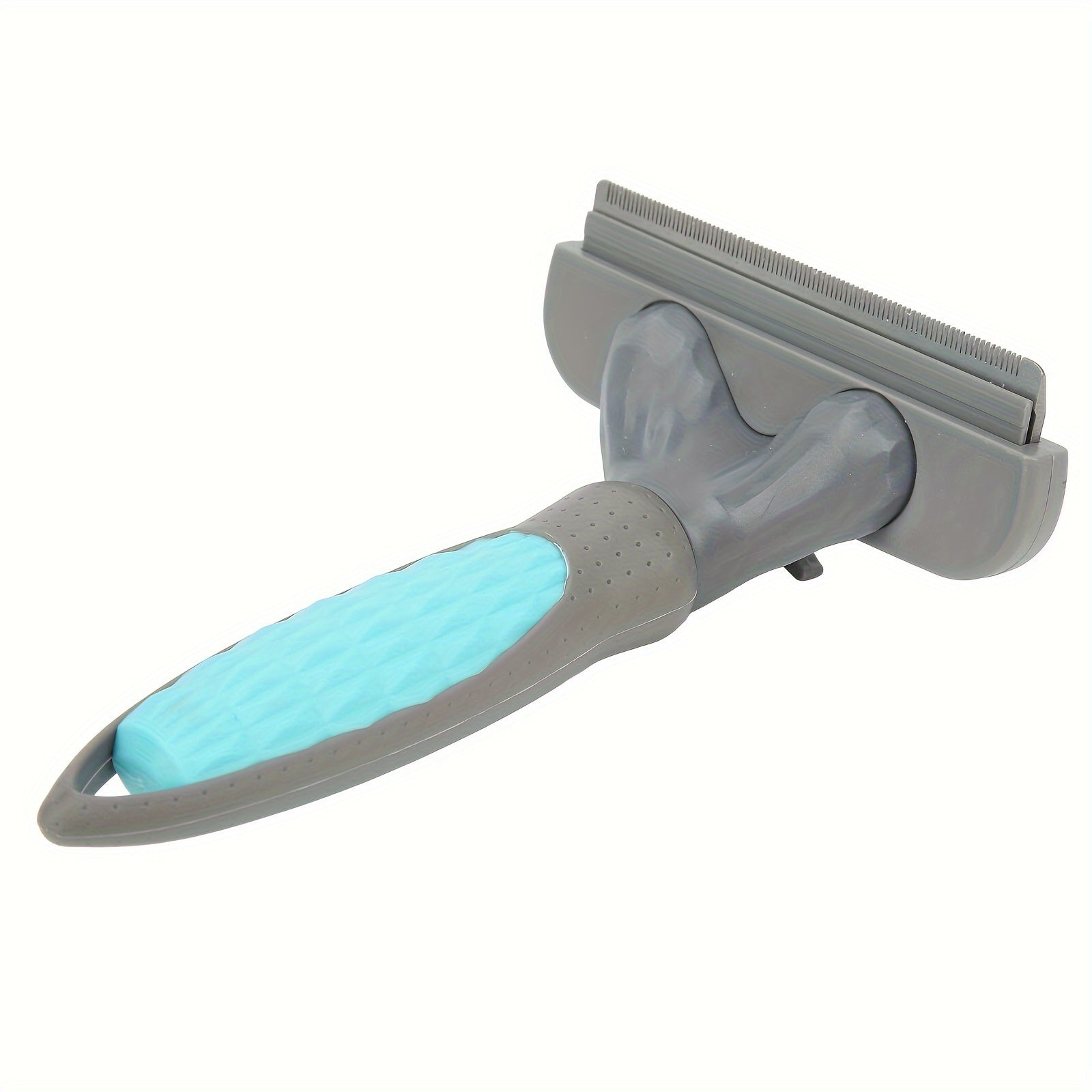 2-in-1 Stainless Steel Pet Grooming Brush for Dogs and Cats Self-Cleaning Dual-Function