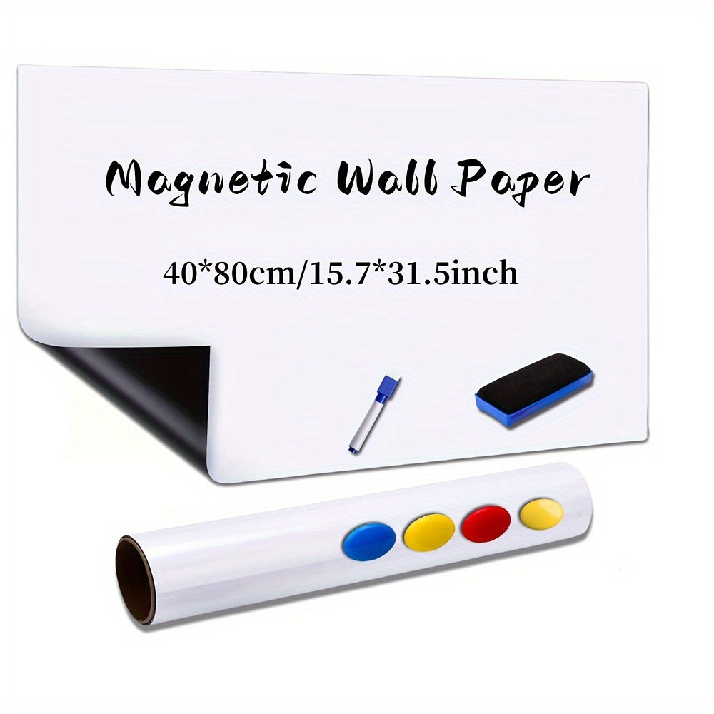 Magnetic Dry Erase Whiteboard Wall Mount for Home Office PVC 24x36 Inches