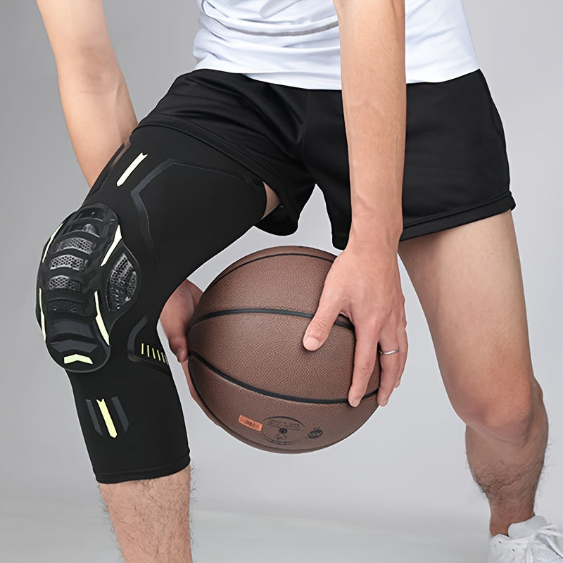 Unisex Sports Knee Pads Compression Breathable Leg Sleeves for Basketball Football Cycling Running